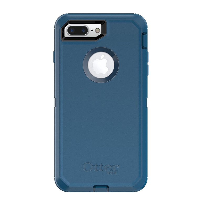 OtterBox COMMUTER SERIES Coque pour iPhone 7 &amp; 8 - Bespoke Way (Blazer Blue/Stormy Seas Blue)
