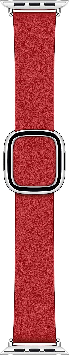 Correa con hebilla moderna escarlata para Apple Watch de 40 mm - Pequeña