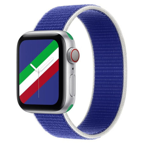 Véritable bracelet Apple Watch| Bandes tressées Sport Loop 40mm - Italie