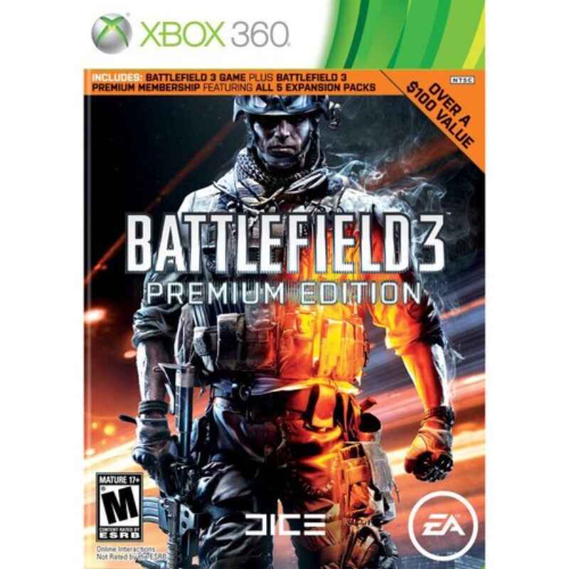 Edición Premium de Battlefield 3 para Xbox 360