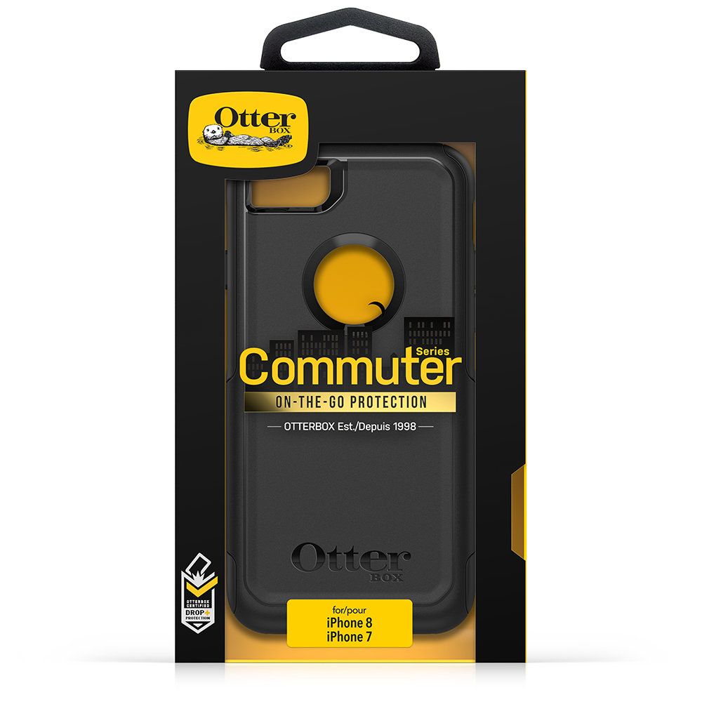 OtterBox Commuter Coque pour iPhone 7/8/SE 2ème génération (Noir)