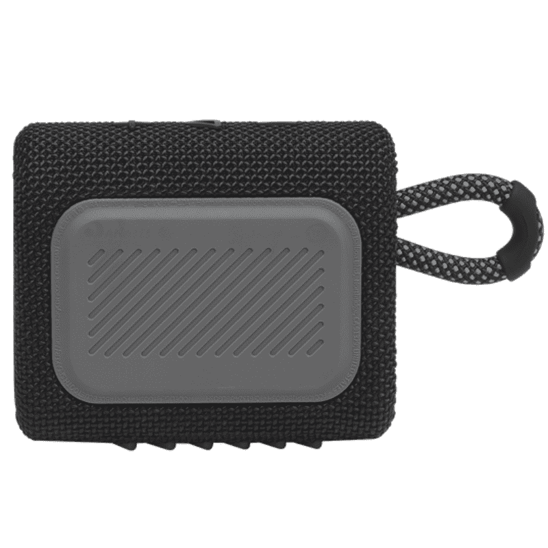 Haut-parleur sans fil portable étanche Go 3 de JBL - Noir