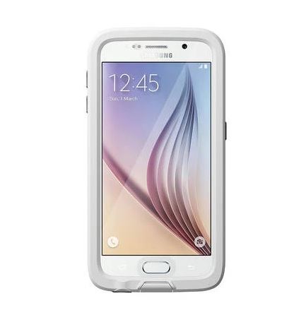 LifeProof FRĒ SERIES Waterproof Case for Samsung Galaxy S6 - White