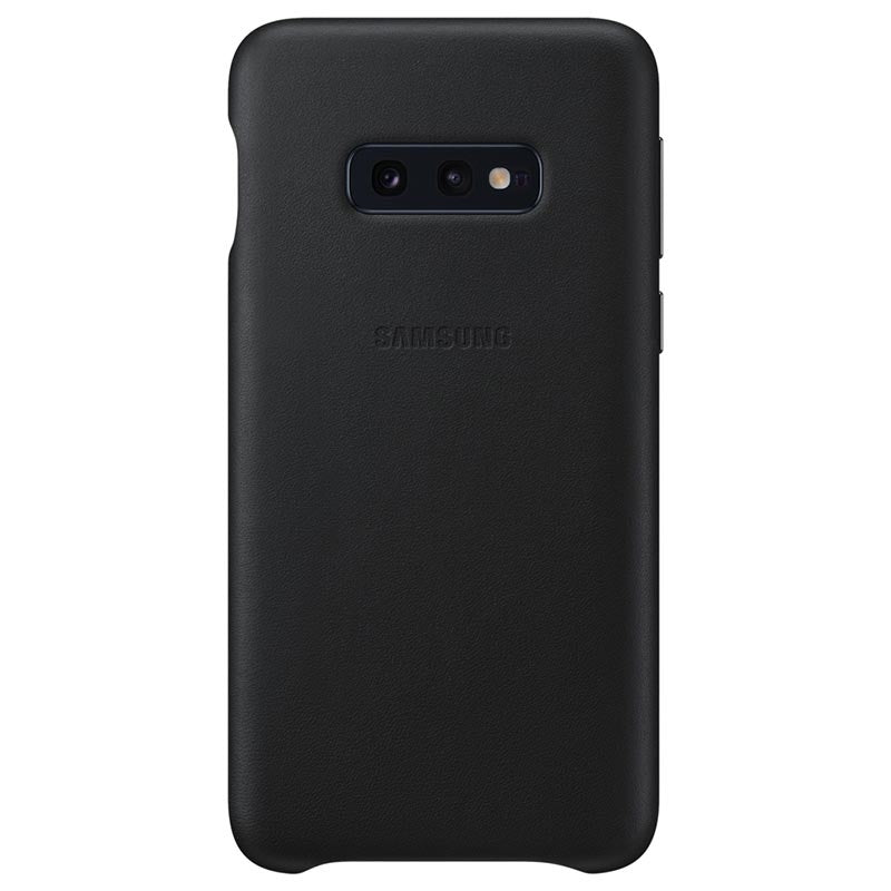 Étui en cuir pour Samsung Galaxy S10e - Noir