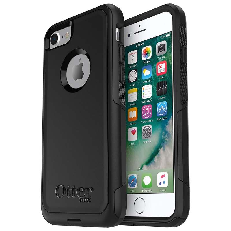 OtterBox COMMUTER SERIES Case for iPhone SE/7/8 (ONLY) BLACK