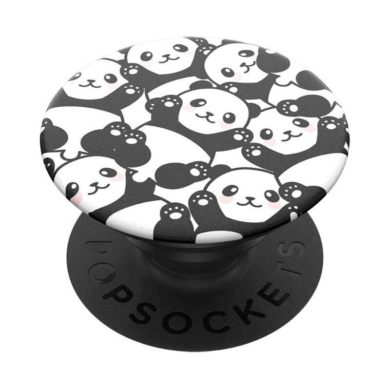 PopSockets PopGrip With Swappable PopTop - Pandamonium