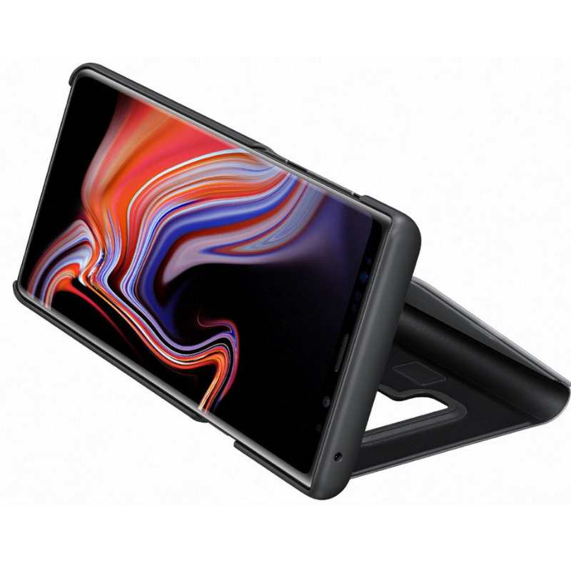 Samsung Clear View Stand Cover for Samsung Galaxy Note9 - Black