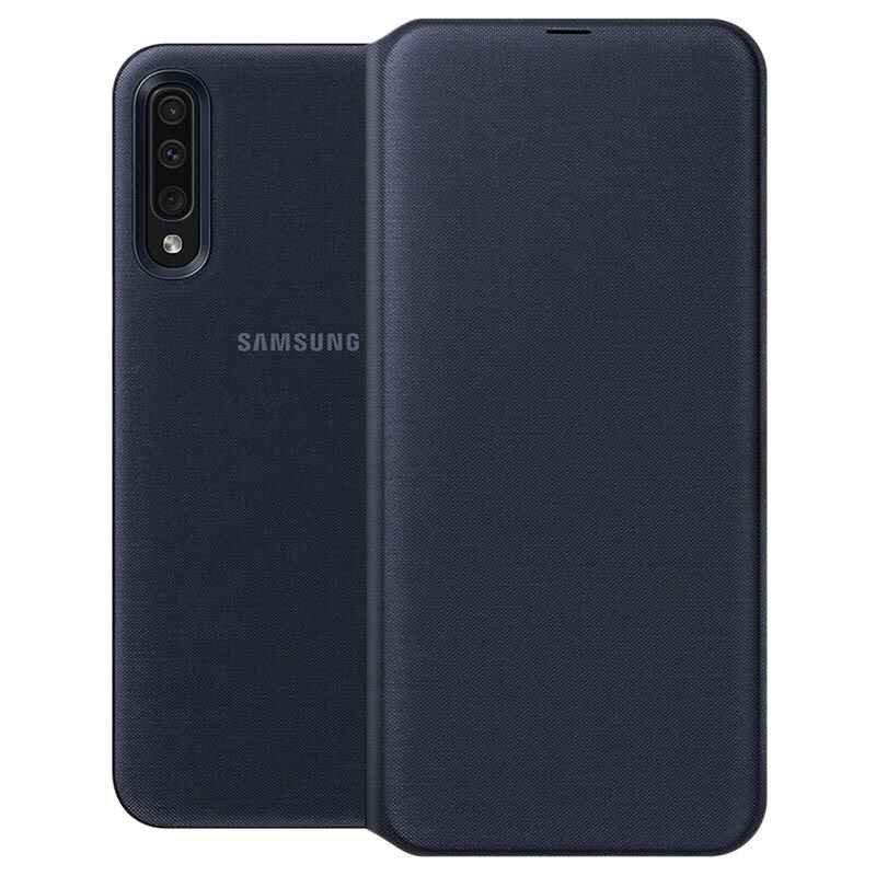 Samsung Galaxy A50 Wallet Cover - Black