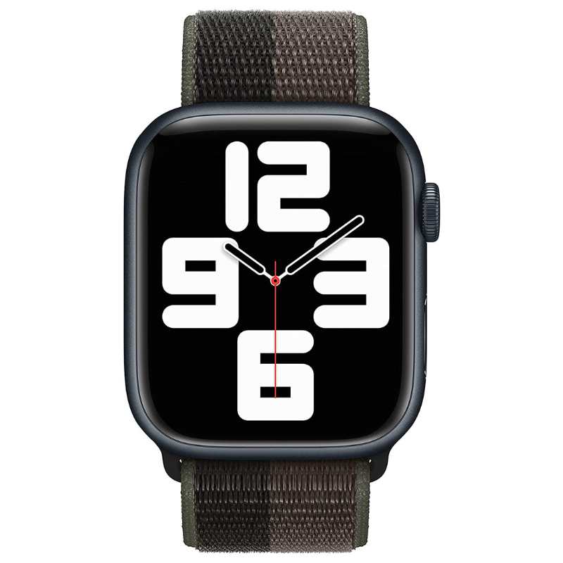 Apple Watch Band Sport Loop (45 mm) Tornade/Gris - Très grand