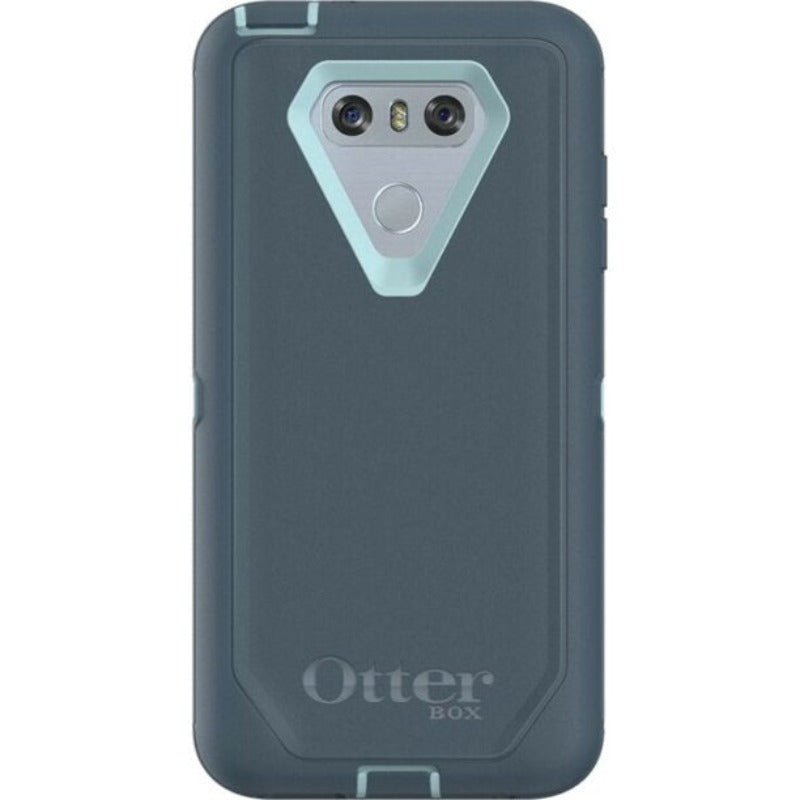 OtterBox Defender Carrying Case with Holster for LG G6 - Moon River (Bahama Blue/Tempest Blue)