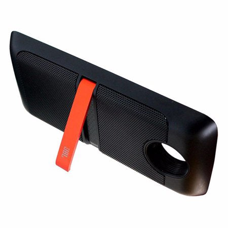 succes Cirkel På hovedet af JBL SoundBoost Moto Mod Speaker - Black/Orange