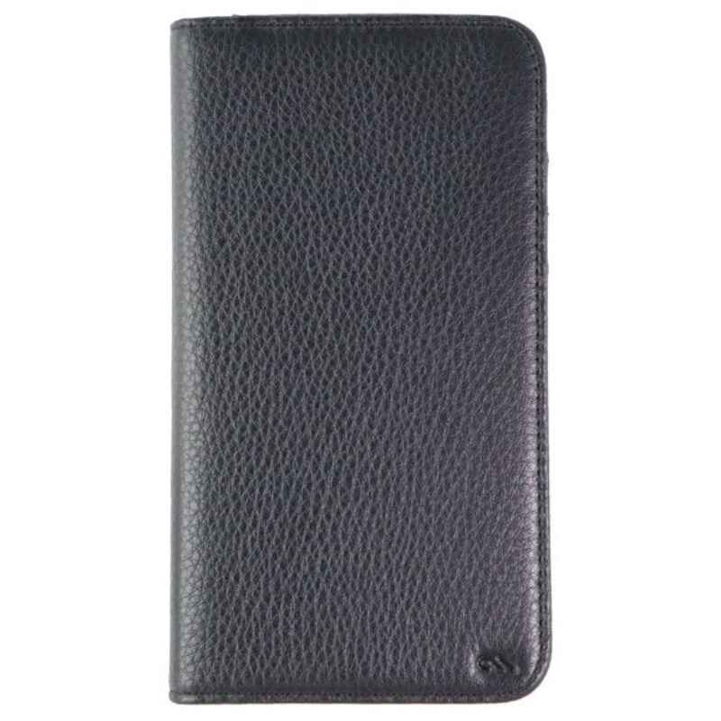 Case-Mate Wallet Folio Series Genuine Leather Case for Apple iPhone XR - Black