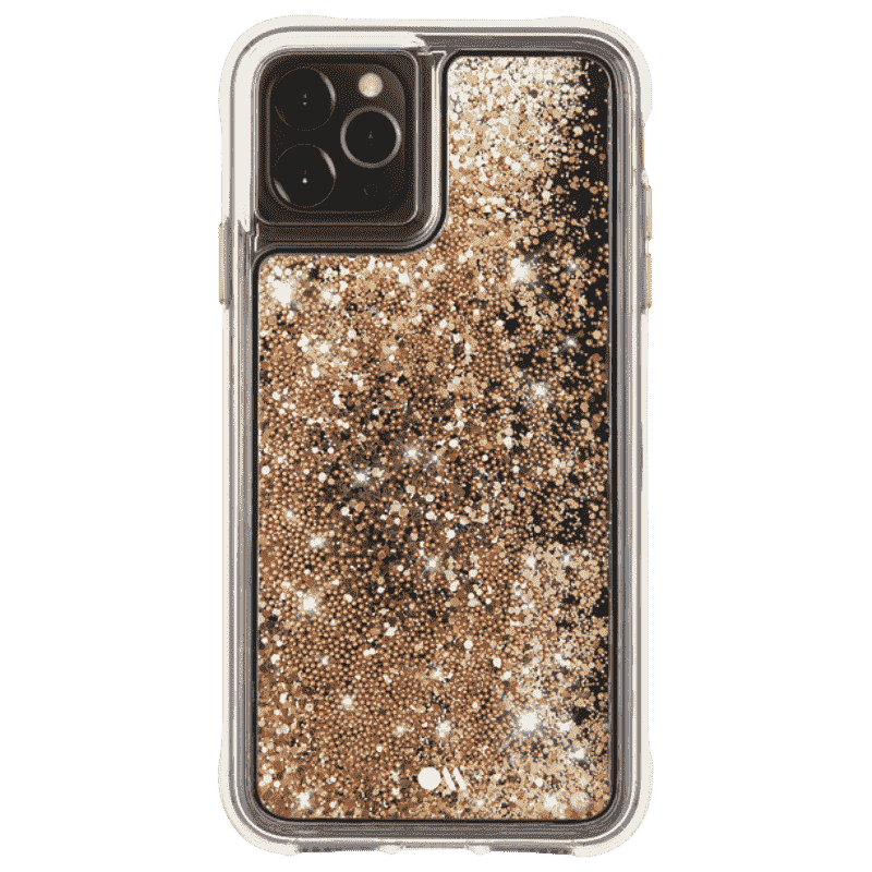 Case-Mate Waterfall Glitter Case for Apple iPhone 11 Pro - Gold