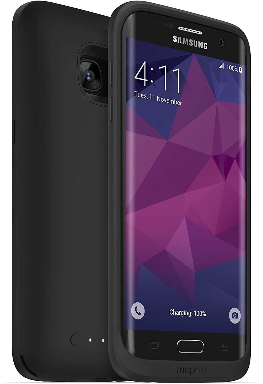 Paquete de jugo de Mophie para Samsung Galaxy S7 Edge (3300 mAh) - Negro