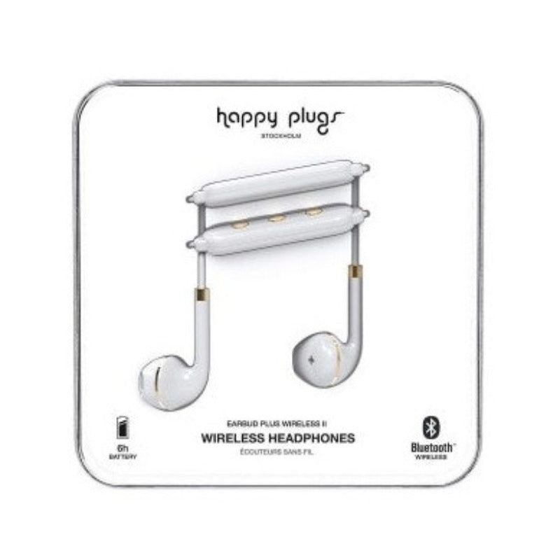 Happy Plugs Wireless II Headphones - White