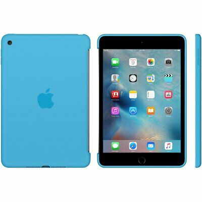Apple iPad Mini 4 Silicone Case (MLD32ZM/A) - Blue