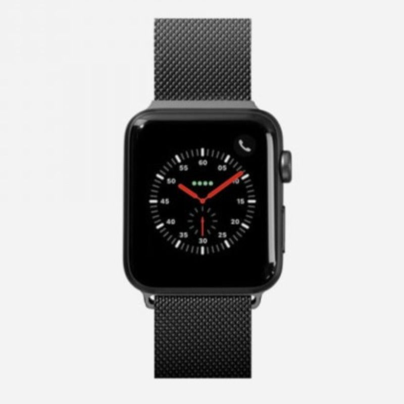 Bracelet LAUT Steel Loop pour Apple Watch 42/44MM - Noir