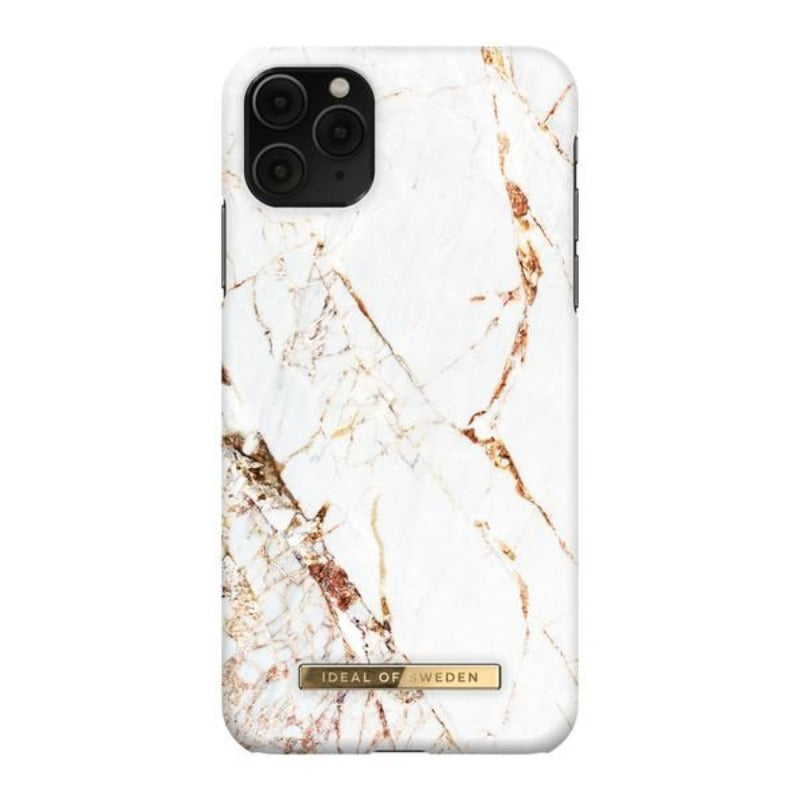 Ideal of Sweden Marble Fashion Case for iPhone 11 Pro Max/XS Max - Carrara Gold
