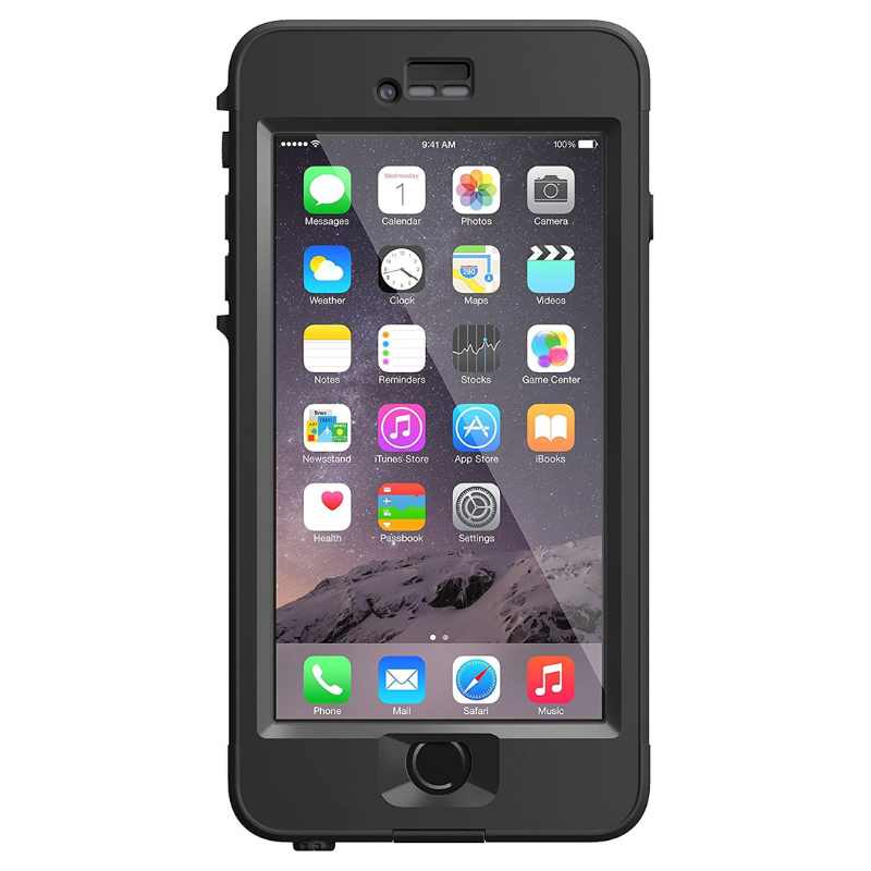 LifeProof Nuud iPhone 6/6sPlus ONLY Waterproof Case  5.5" - BLACK