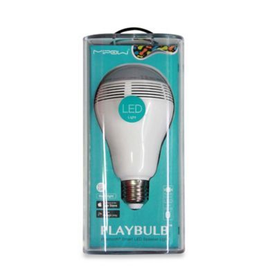 MiPow BTL100-SR-WW PLAYBULB Bluetooth Wireless Smart LED Speaker Light Bulb
