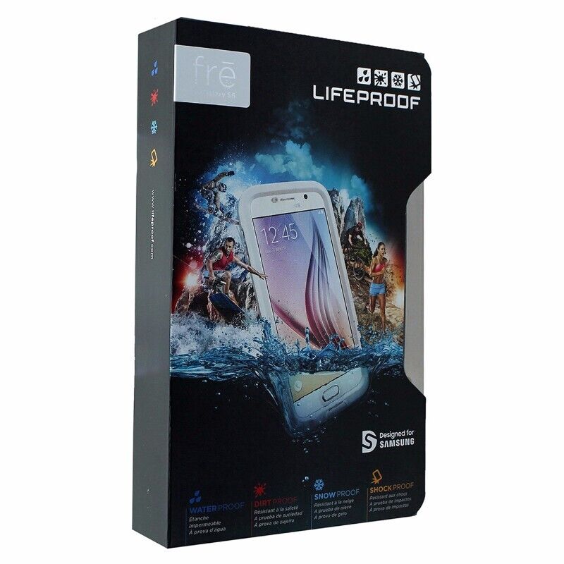 LifeProof FRĒ SERIES Waterproof Case for Samsung Galaxy S6 - White
