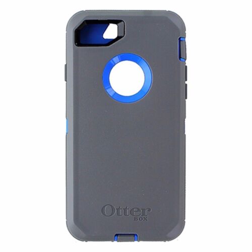 OtterBox Defender Coque pour iPhone 7/8/SE - MARATHONER (COWABUNGA BLUE/GUNMETAL GREY)