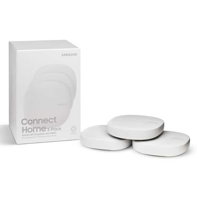 Samsung Connect Home 3-Pack msart Wi-Fi System 2x2 MIMO - White